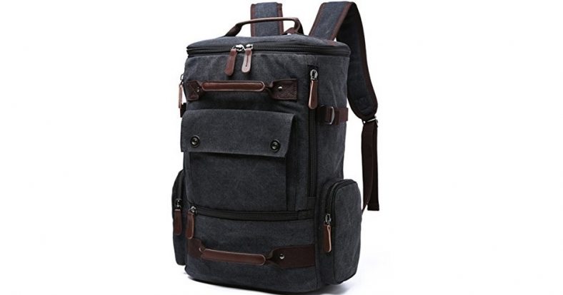 Yousu Canvas Backpack Fashion Travel Backpack - Widest